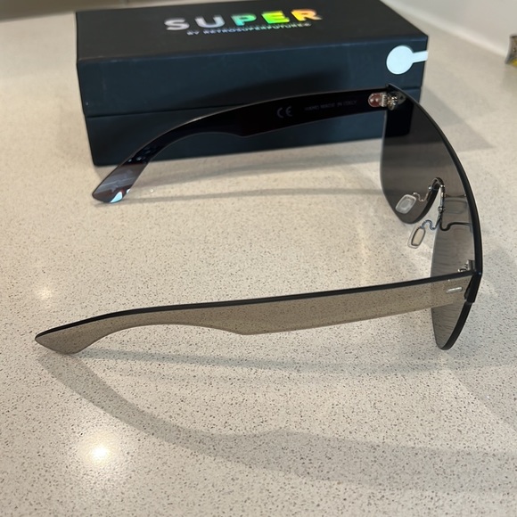 ✨RETROSUPERFUTURE✨ Tuttolente Flat Top Ivory Sunglasses - Picture 7 of 14